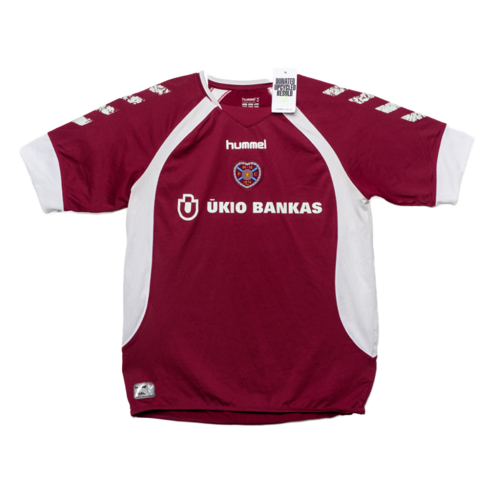Hearts 06-07 Home Shirt (L)