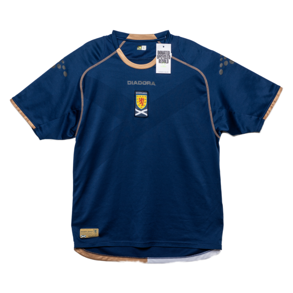 Scotland 07 Home Shirt (L)