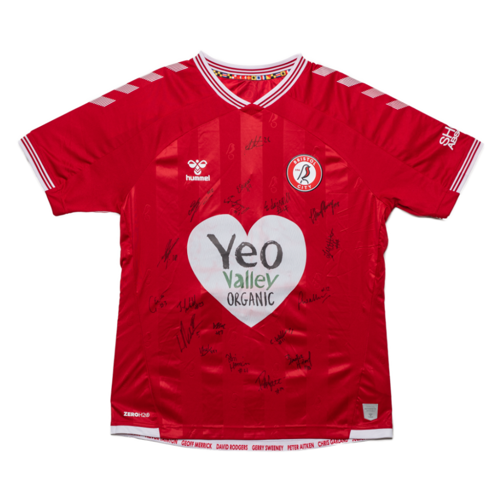 Bristol City 20-21 Women's Signed Home Shirt (L)
