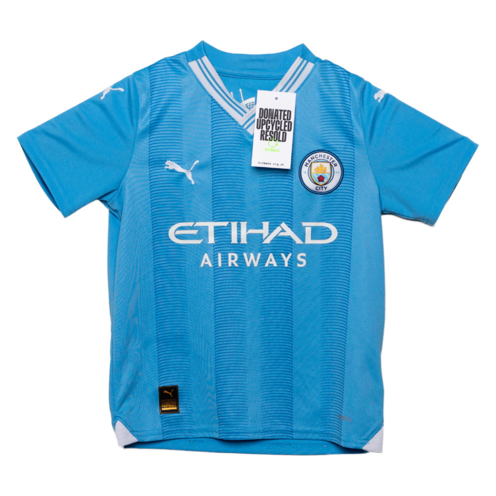 Man City 23-24 Home Shirt (Y S)