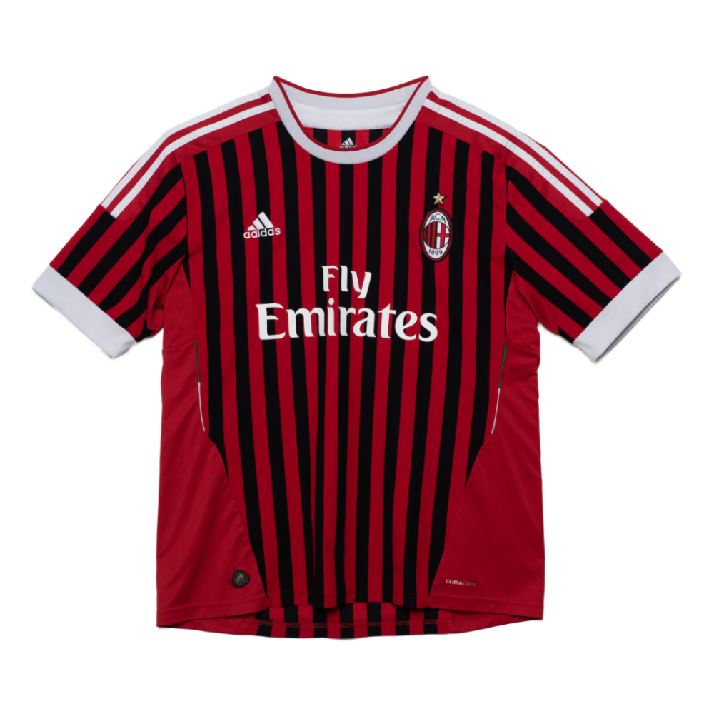 AC Milan 11-12 Home Shirt (XL)