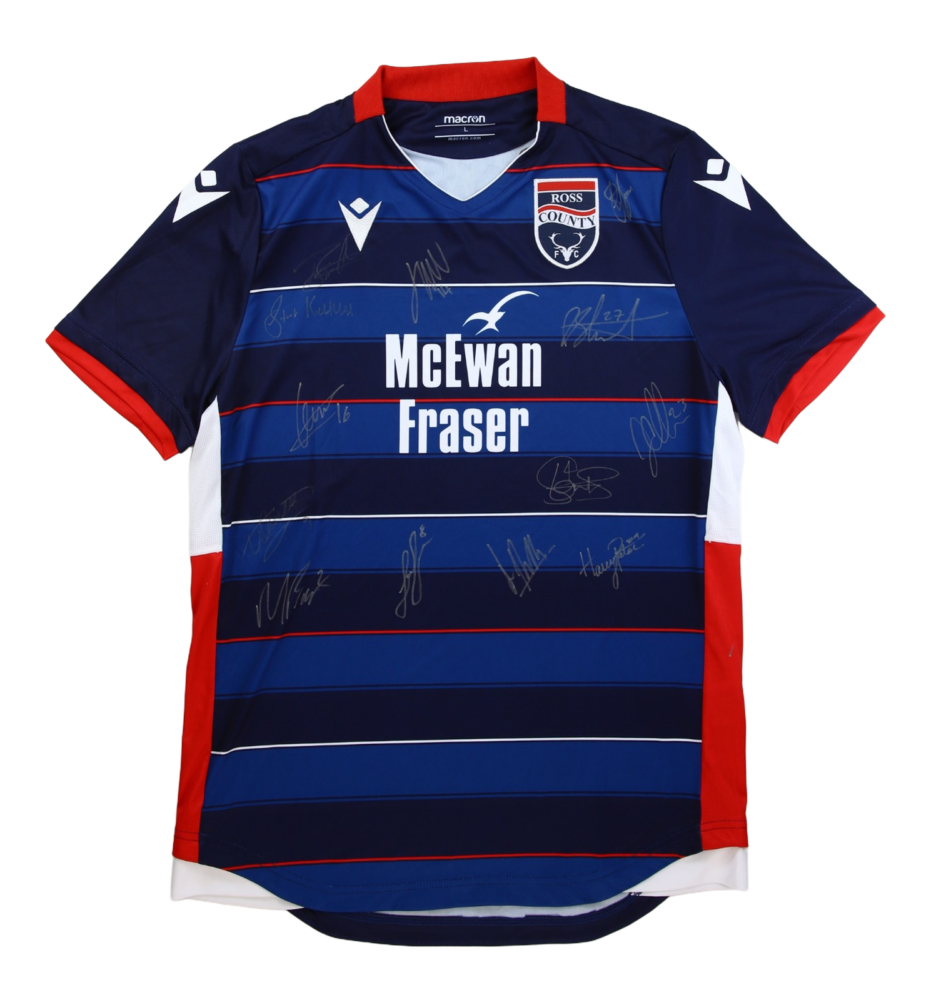 Ross County 19-20 Signed Shirt (L)