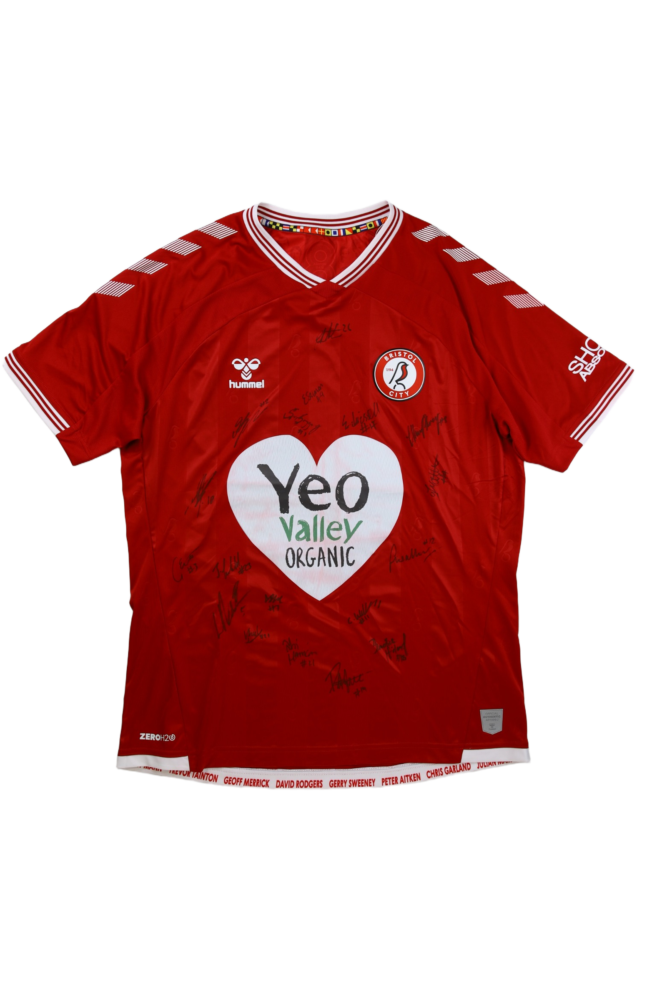 Bristol City 20-21 Women's Signed Home Shirt (L)