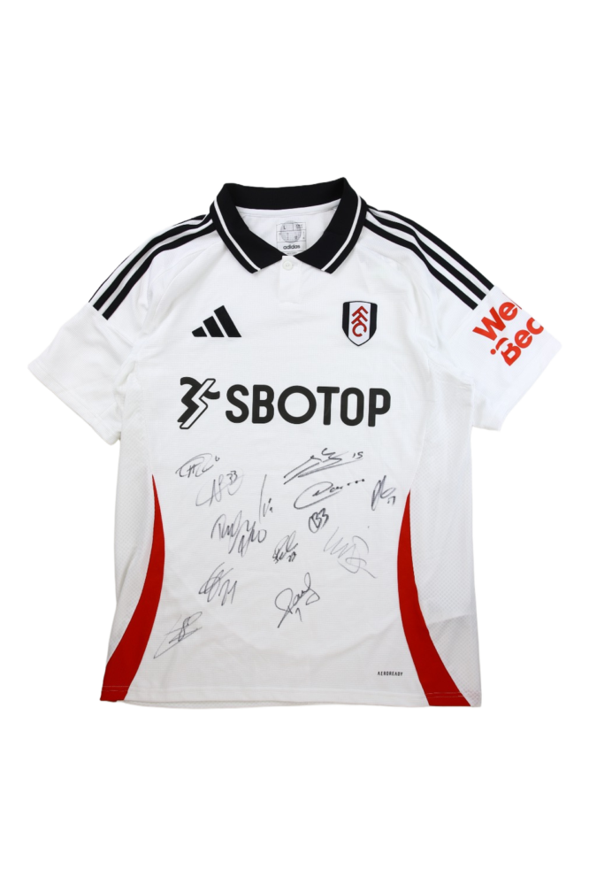 Fulham 24-25 Signed Home Shirt (L)