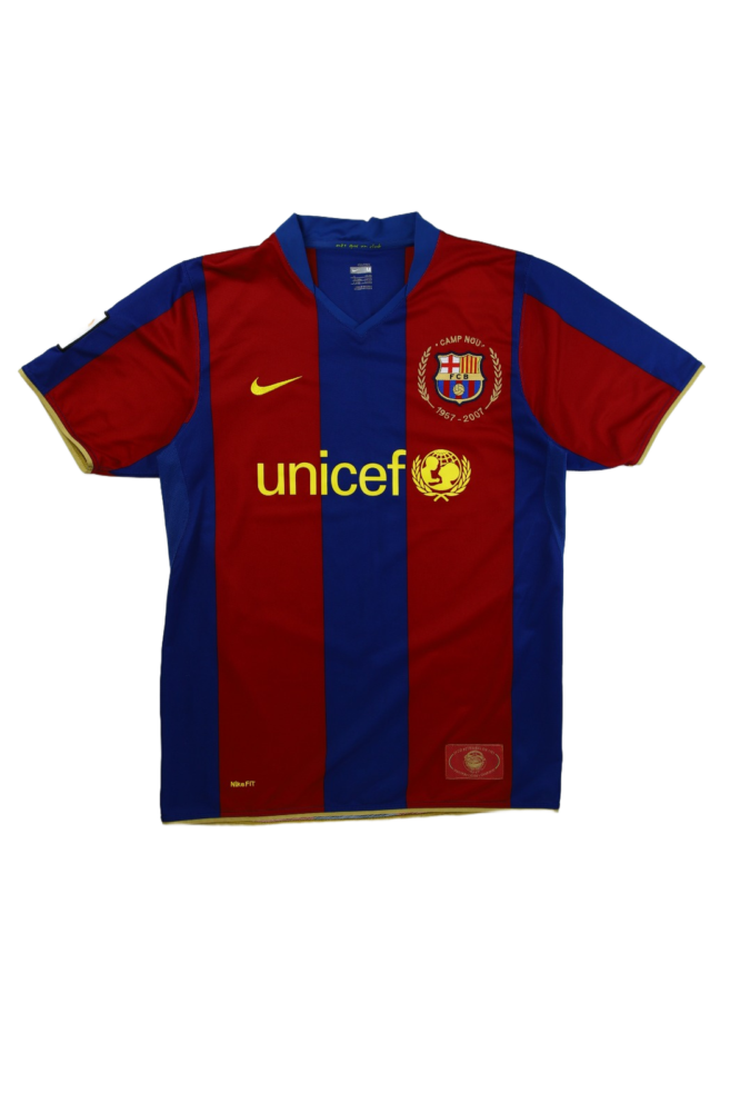 Barcelona 07-08 Home Shirt (M)