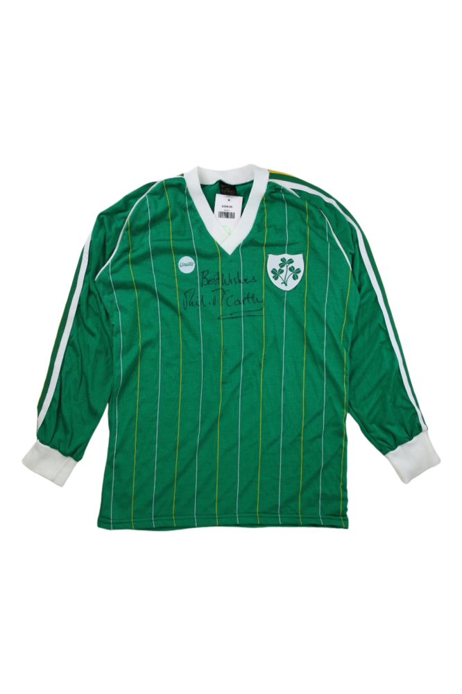 Ireland 1985 Signed Shirt (M)