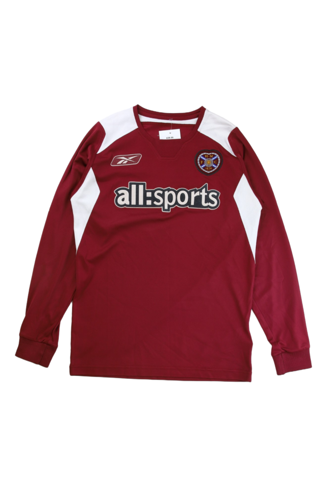 Hearts 04-05 Home Shirt (XS)