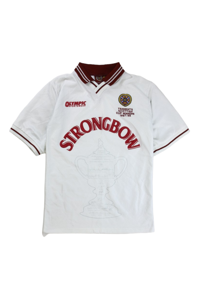 Hearts 97-98 Away Shirt (Y XL)